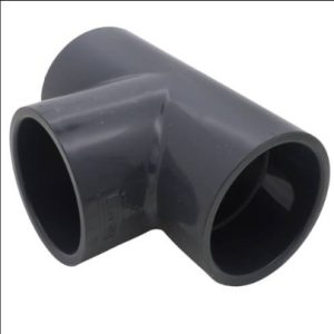 PVC T PIECE 50MM-Black