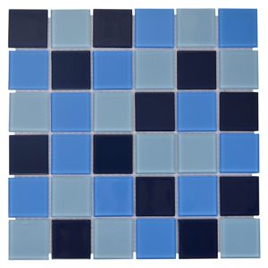 Glass Mosaic Deep Ocean